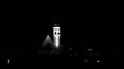 Archived webcam image showing church of Disentis on 13 Apr 2026 at 04:05