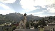 Archiviertes Webcam Bild: Disentis Kirche am 31.05.2026 um 12:33 Uhr