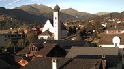 Archiviertes Webcam Bild: Disentis Kirche am 12.07.2026 um 06:39 Uhr