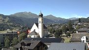 Archiviertes Webcam Bild: Disentis Kirche am 12.07.2026 um 10:39 Uhr