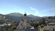 Archiviertes Webcam Bild: Disentis Kirche am 12.07.2026 um 12:39 Uhr