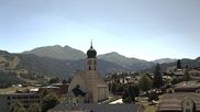 Archiviertes Webcam Bild: Disentis Kirche am 12.07.2026 um 14:39 Uhr