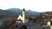 Archiviertes Webcam Bild: Disentis Kirche am 04.08.2026 um 06:05 Uhr