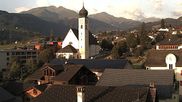 Archiviertes Webcam Bild: Disentis Kirche am 04.08.2026 um 07:05 Uhr