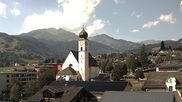 Archiviertes Webcam Bild: Disentis Kirche am 04.08.2026 um 10:05 Uhr