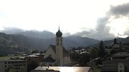 Archiviertes Webcam Bild: Disentis Kirche am 18.09.2026 um 14:22 Uhr