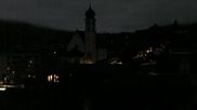Archived webcam image showing church of Disentis on 30 Oct 2026 at 06:05