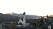 Archived webcam image showing church of Disentis on 30 Oct 2026 at 08:05