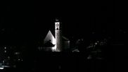 Archived webcam image showing church of Disentis on 30 Oct 2026 at 20:05