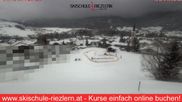 Archived webcam image showing Kid's Park Ski School Riezlern on 31 Mar 2026 at 14:31