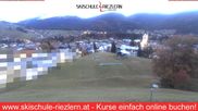 Archived webcam image showing Kid's Park Ski School Riezlern on 23 Oct 2026 at 18:49