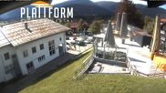 Archived webcam image showing Snow Bar Riezlern on 8 Aug 2026 at 16:35