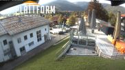 Archived webcam image showing Snow Bar Riezlern on 8 Sep 2026 at 16:45
