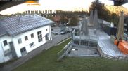 Archived webcam image showing Snow Bar Riezlern on 23 Sep 2026 at 08:17