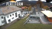 Archived webcam image showing Snow Bar Riezlern on 23 Oct 2026 at 10:47