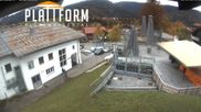 Archived webcam image showing Snow Bar Riezlern on 23 Oct 2026 at 12:47