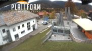 Archived webcam image showing Snow Bar Riezlern on 23 Oct 2026 at 14:47