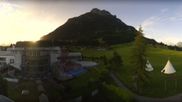 Archived webcam image showing Swiss Holiday Park Stoos on 16 Jun 2026 at 07:54