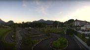 Archived webcam image showing Swiss Holiday Park Stoos on 18 Jun 2026 at 06:09