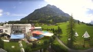 Archived webcam image showing Swiss Holiday Park Stoos on 24 Aug 2026 at 12:59