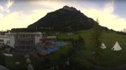 Archived webcam image showing Swiss Holiday Park Stoos on 19 Sep 2026 at 08:31