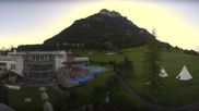 Archived webcam image showing Swiss Holiday Park Stoos on 19 Sep 2026 at 10:31