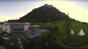 Archived webcam image showing Swiss Holiday Park Stoos on 28 Sep 2026 at 10:50