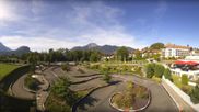Archived webcam image showing Swiss Holiday Park Stoos on 28 Sep 2026 at 14:50