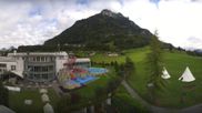 Archived webcam image showing Swiss Holiday Park Stoos on 9 Oct 2026 at 16:51
