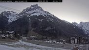 Archived webcam image showing Base station of the Brunni cable car on 26 Feb 2026 at 07:12