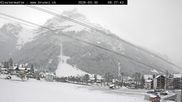 Archived webcam image showing Base station of the Brunni cable car on 30 Mar 2026 at 08:14