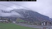 Archived webcam image showing Base station of the Brunni cable car on 15 Apr 2026 at 07:52