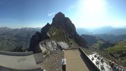 Archiviertes Webcam Bild: La Videmanette: Panoramablick am 12.07.2026 um 08:08 Uhr