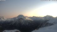 Archived webcam image showing Base station Bruchegg on 26 Feb 2026 at 18:29
