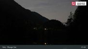 Archived webcam image showing Oetztal: View Lake Piburg on 28 Apr 2026 at 01:36