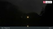 Archived webcam image showing Oetztal: View Lake Piburg on 6 Aug 2026 at 03:04