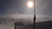 Archiviertes Webcam Bild: Crans Montana: Bergstation Plaine Morte am 01.05.2026 um 02:41 Uhr