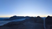 Archived webcam image showing mountain station Plaine Morte on 26 Aug 2026 at 07:27
