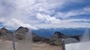 Archived webcam image showing mountain station Plaine Morte on 26 Aug 2026 at 12:27