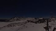 Archived webcam image showing mountain station Plaine Morte on 30 Oct 2026 at 02:12