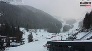 Archived webcam image showing base Station Almboden, Klausberg on 17 Mar 2026 at 18:11