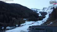 Archived webcam image showing base Station Almboden, Klausberg on 16 Apr 2026 at 06:53