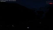 Archived webcam image showing base Station Almboden, Klausberg on 16 May 2026 at 22:37