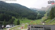 Archived webcam image showing base Station Almboden, Klausberg on 14 Jul 2026 at 06:57