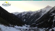 Archived webcam image showing hotel Pichlerhof, Oberlappach on 26 Feb 2026 at 07:05