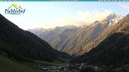 Archived webcam image showing hotel Pichlerhof, Oberlappach on 9 May 2026 at 07:37