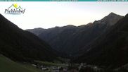 Archived webcam image showing hotel Pichlerhof, Oberlappach on 15 Sep 2026 at 07:27