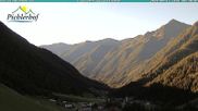 Archived webcam image showing hotel Pichlerhof, Oberlappach on 15 Sep 2026 at 08:27