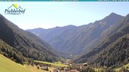 Archived webcam image showing hotel Pichlerhof, Oberlappach on 15 Sep 2026 at 10:27