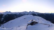 Archived webcam image showing panoramic view mountain restaurant 